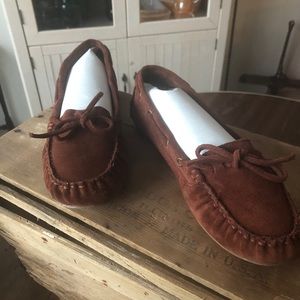 Women’s Lucky brand moccasins, sz 7.5-8. So cute!